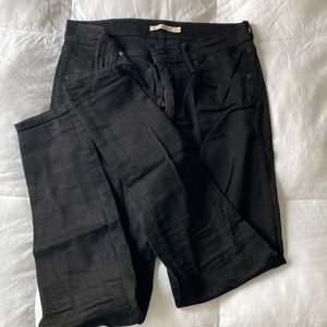Black Mile High Super Skinny Jeans